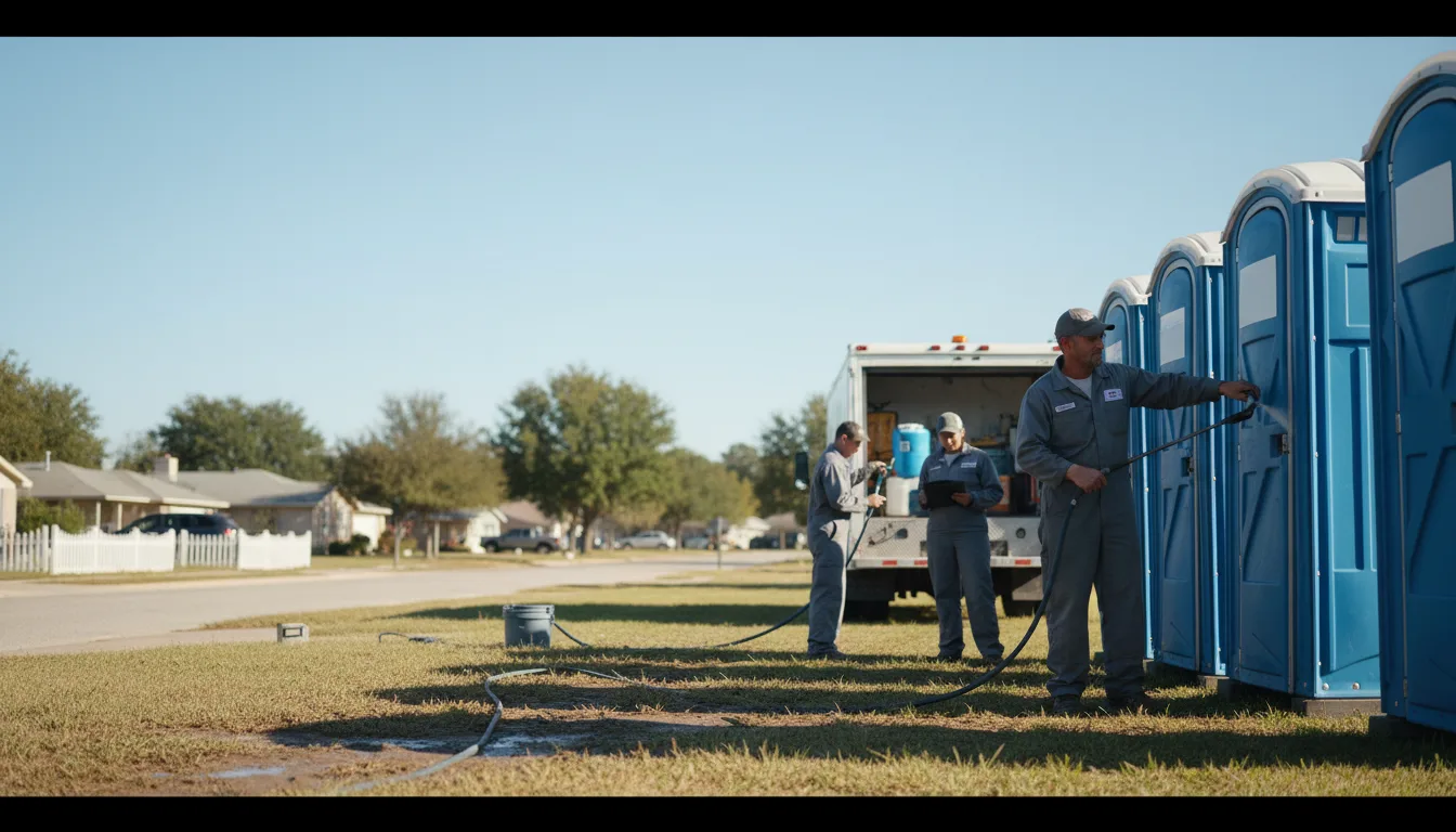 Long-Term Portable Toilet Rental in Iuka, IL near me